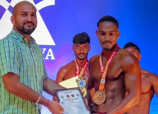 Shrihari Bodybuilding Championship Victory